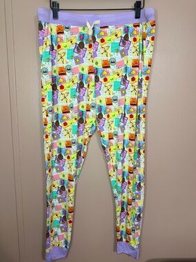 Colorful Patchwork Bamboo Jogger Pants